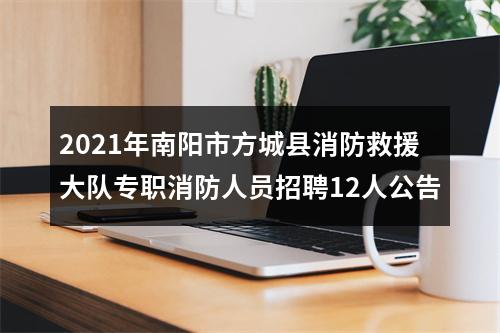 2021年南阳市方城县消防救援大队专职消防人员招聘12人公告 图片